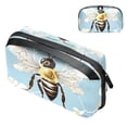 thumbnail image 1 of Honeybee Travel Case Storage Box Charger Case Organizer Cord Storage Organizer Box - Oxford Fabric Waterproof Electronic Digital Accessories Organizer Case, 5.9x9.44x3.14 in, 1 of 6