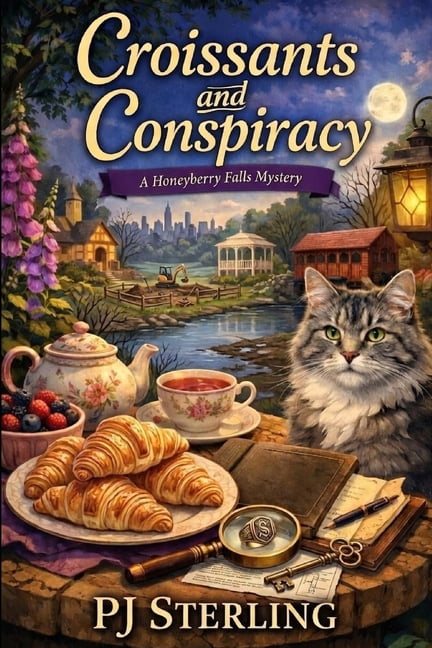 Honeyberry Falls Mysteries Croissants and Conspiracy: A Honeyberry Falls Mystery, Book 3, (Paperback)