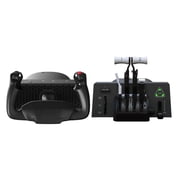 Honeycomb Aeronautical Alpha Flight Controls LITE Bundle with Black Bravo Throttle Quadrant Lite 2 Items