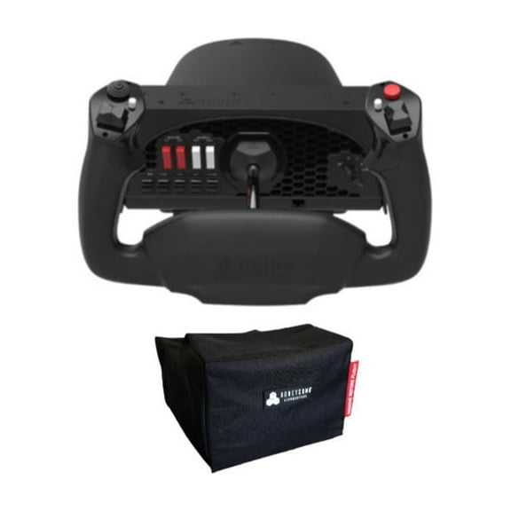 Honeycomb Aeronautical Alpha Flight Controls Yoke and Switch Panel Bundle