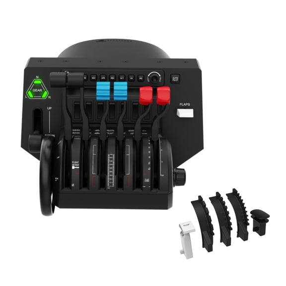 Honeycomb Aeronautical Bravo Throttle Quadrant Bundle with Honeycomb Aeronautical Flap Kit for Bravo Throttle Quadrant (2 Items)