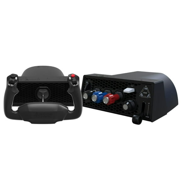 Honeycomb Aeronautical Sierra TPM Module with Trim Wheel Bundle with Alpha Flight Controls LITE (2 Items)