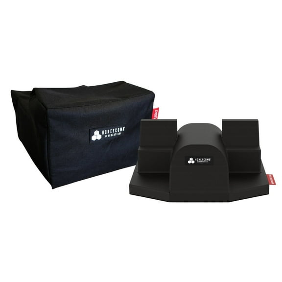 Honeycomb Aeronautical Synthetic Fiber Dust Cover for Charlie Rudder Pedals (Black) Bundle with Honeycomb Aeronautical Dust Cover for Alpha Flight Controls Yoke and Bravo Throttle Quadrant (2 Items)