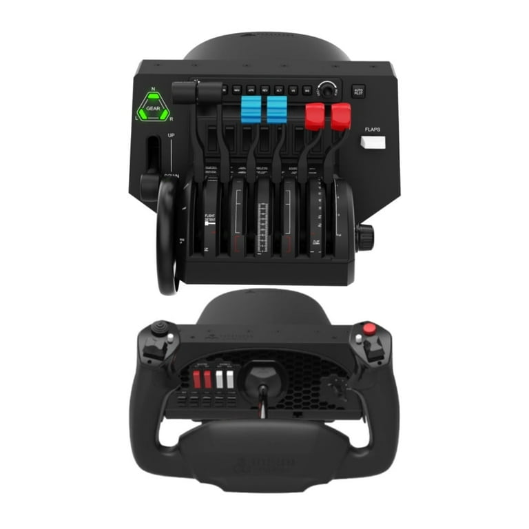 Honeycomb Alpha Flight Controls Yoke + Bravo Throttle Quadrant