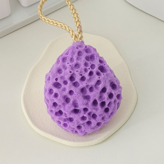 Honeycomb Bath Sponge, Soft Shower Sponge, Gentle Skin Friendly Bath Pouf, Quick Foaming Exfoliating Bath Accessory, Multipurpose Bathroom Sponge, Hygienic And Durable Bath Sponge