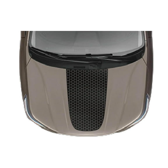 Honeycomb Blackout Hood Vinyl Decal Sticker Compatible with and Fits Subaru Forester 2015-2023