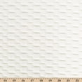 thumbnail image 1 of Honeycomb Bubble Jacquard Performance Knit Moisture Wicking Wrinkle Resistant Stretch 59/60" Fabric By The Yard - Ivory, 1 of 1