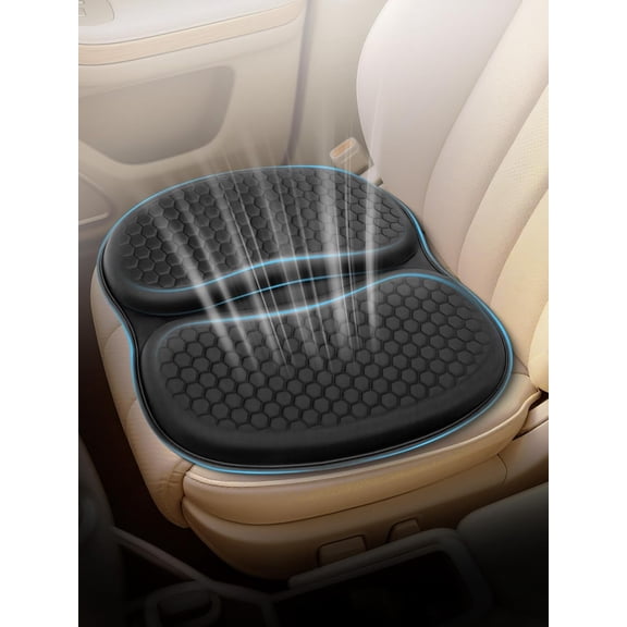 Honeycomb Car Gel Seat n Soft Breathable Maintain a Refreshing Feel Relieve Hip Pressure This Seat n Suitable For All Seasons for Car Office Home Wheelchair Chair Long Sitting Use