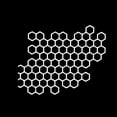 thumbnail image 1 of Honeycomb Car Stickers - Personalized Modification for Scooters & Motorcycles, Enhances Visibility, Mild Protection for Taillight Area, 1 of 6