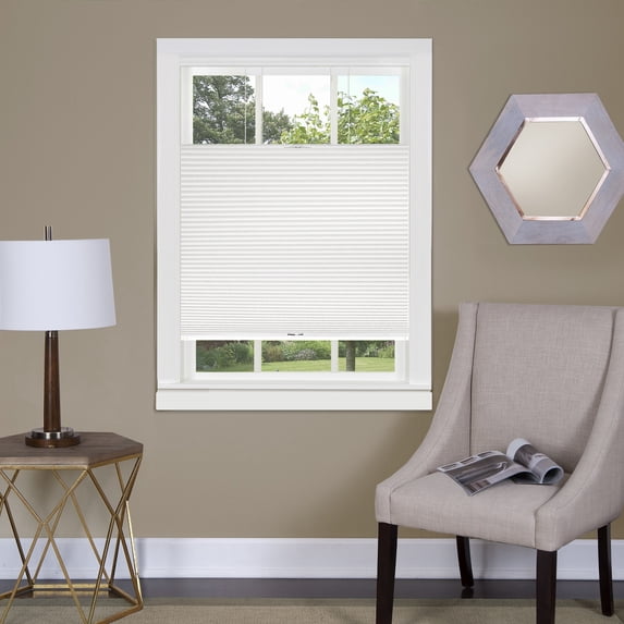 Honeycomb Cordless Top Down-Bottom Up Cellular Shade 30x64 White