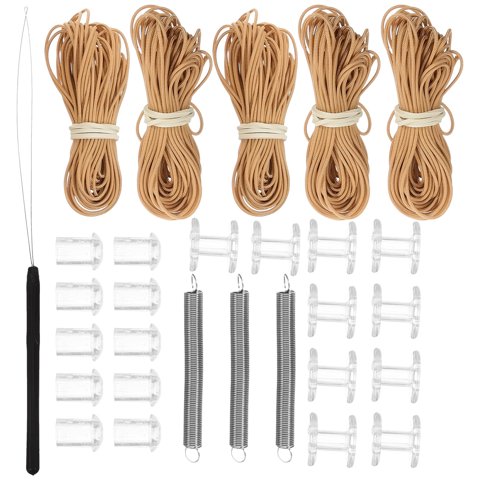 Curtain Accessories Repair Brown Color Restring Kit for