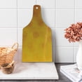 thumbnail image 1 of Honeycomb Cutting Board, Orange and Yellow Honeycombs Pattern Abstract Geometric Illustration, Decorative Tempered Glass Cutting and Serving Board, in 3 Sizes, by Ambesonne, 1 of 2