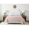 thumbnail image 1 of Honeycomb Down Alternative Blanket - Pearl Blush/Spicy Mustard - King, 1 of 4