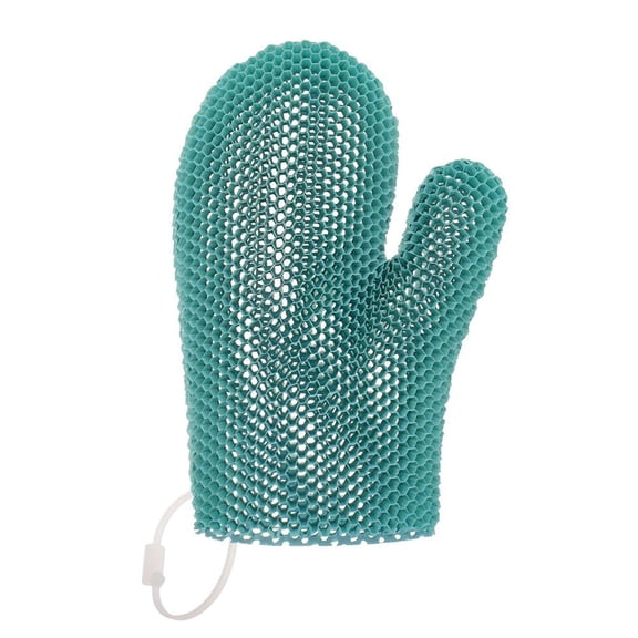 Honeycomb Exfoliating Bath Gloves,Face and Body Scrubber Shower Glove,Body Scrubber for Deep Cleansing Honeycomb Bath Gloves for Arms,Legs and Back Deep Clean Versatile Use