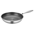 thumbnail image 1 of Honeycomb Frying Stainless Steel Frying Thickened Seafood Frying With Handle, 1 of 5