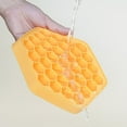 thumbnail image 1 of Honeycomb Ice Mold - Nonstick Food Grade Silicone, Heat & Cold Resistant (-40°F to 446°F), Reusable for Chocolate, Ice Cream, Baking, Dishwasher, Microwave & Oven Safe B, 1 of 5