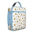 thumbnail image 1 of Honeycomb Insulated Lunch Bag Box Student Reusable Lunch Bag Water-Resistant Lunch Tote Portable Bag Office Hiking, 1 of 6