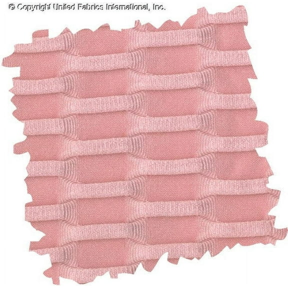 Honeycomb Jacquard Stretch Courvoisier 300GSM Knit Yoga Legging Fabric (PINK, HalfaYard)