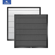Roomark Honeycomb Laser Bed 440*440mm, Steel Honeycomb Laser Cutting Mat for Most Laser Engraving Machine, Desk-Protecting,17.3''x17.3''x0.87''