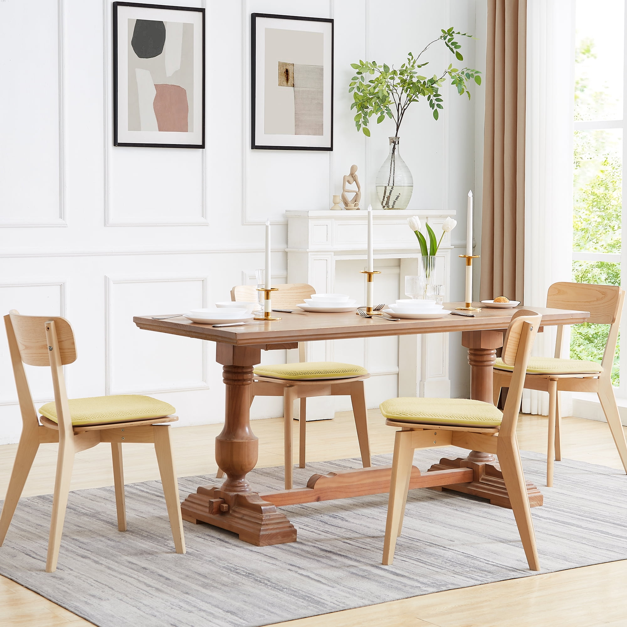 Memory foam dining online room chair cushions