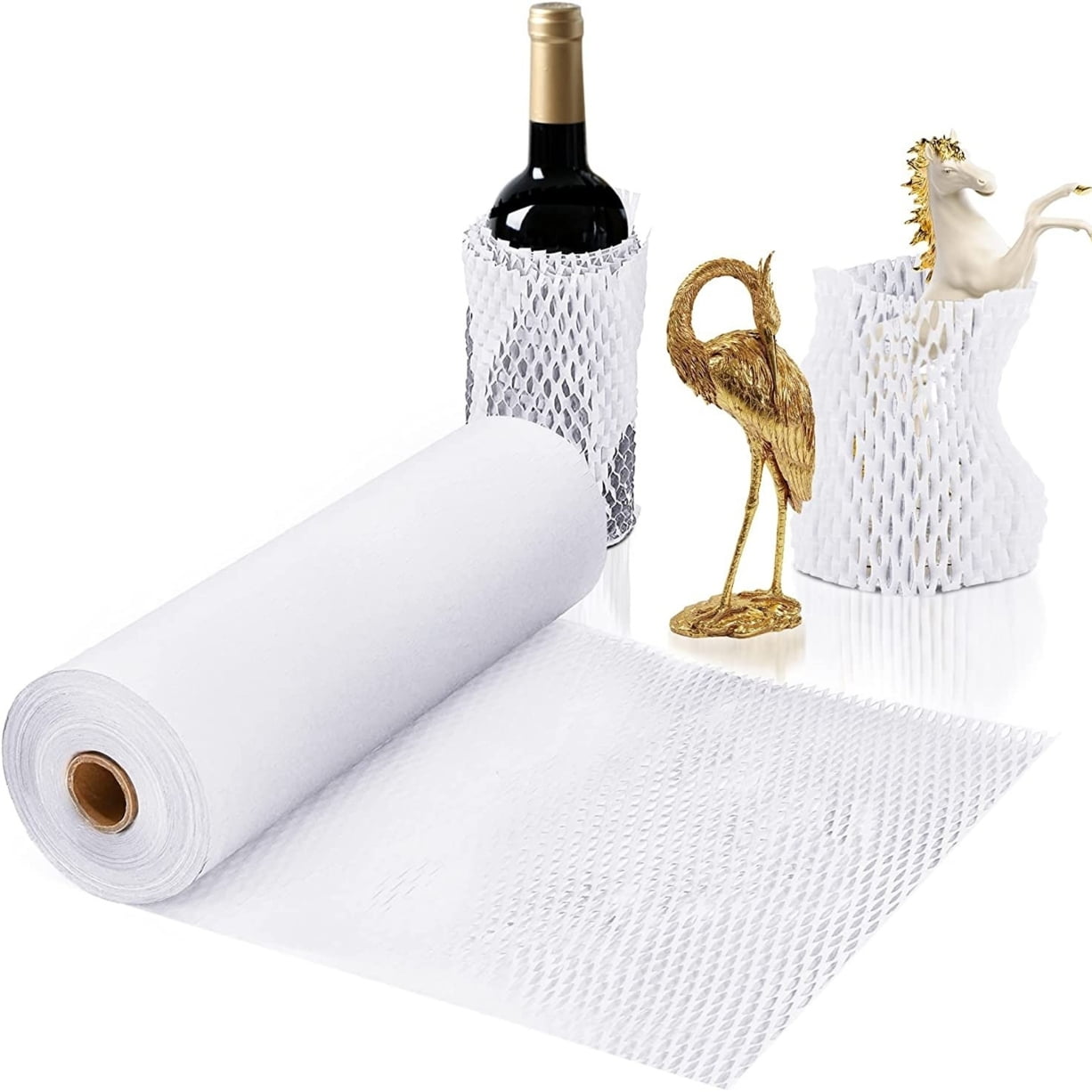 Honeycomb Packing Paper 15 Inch x 164 Foot. White Honeycomb
