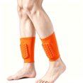 Honeycomb Padded Calf Compression Sleeves, Shockproof Leg Protectors ...
