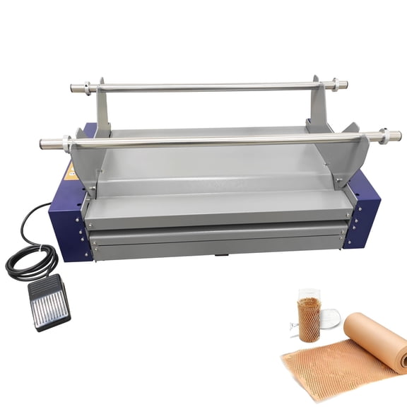 Honeycomb Paper Wrapping Machine 622m/min Adjustable Speed Kraft Paper Stretching Dispenser