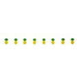 thumbnail image 1 of Honeycomb Pineapple Luau Party Garland, 7ft, 1ct, 1 of 4