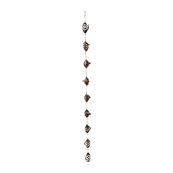 Honeycomb Rain Chain Honeycomb Cups Rain Chain for Gutter Adjustment Catcher Chain for Eaves Drainage Outdoor Decoration