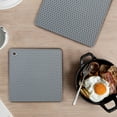 thumbnail image 1 of Honeycomb Silicone Trivet Mat | Heat Resistant Hot Pad for Pots & Pans | Kitchen Countertop & Dining Table Protector | Dishwasher Safe Non-Slip Pad for Home & Office, 1 of 5