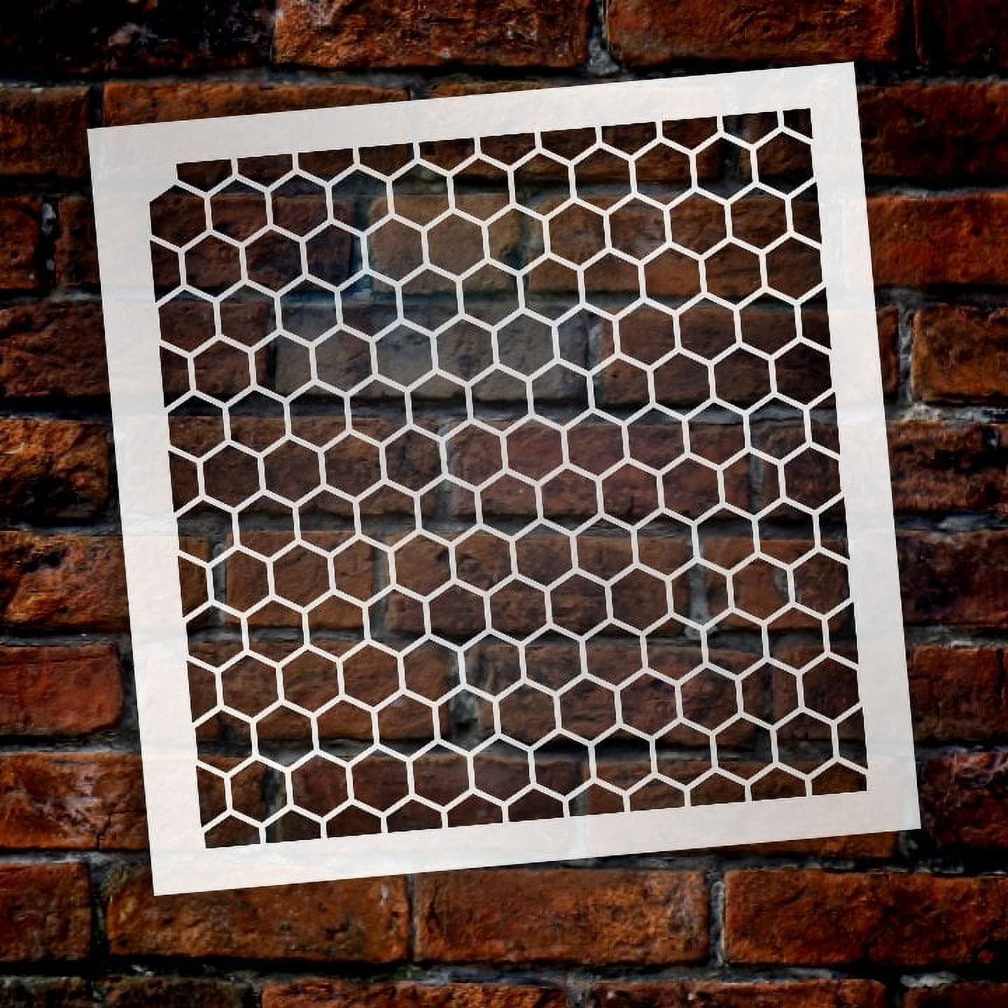 Stencil Honeycomb Graphic by MARYCRAFTIRIA · Creative Fabrica