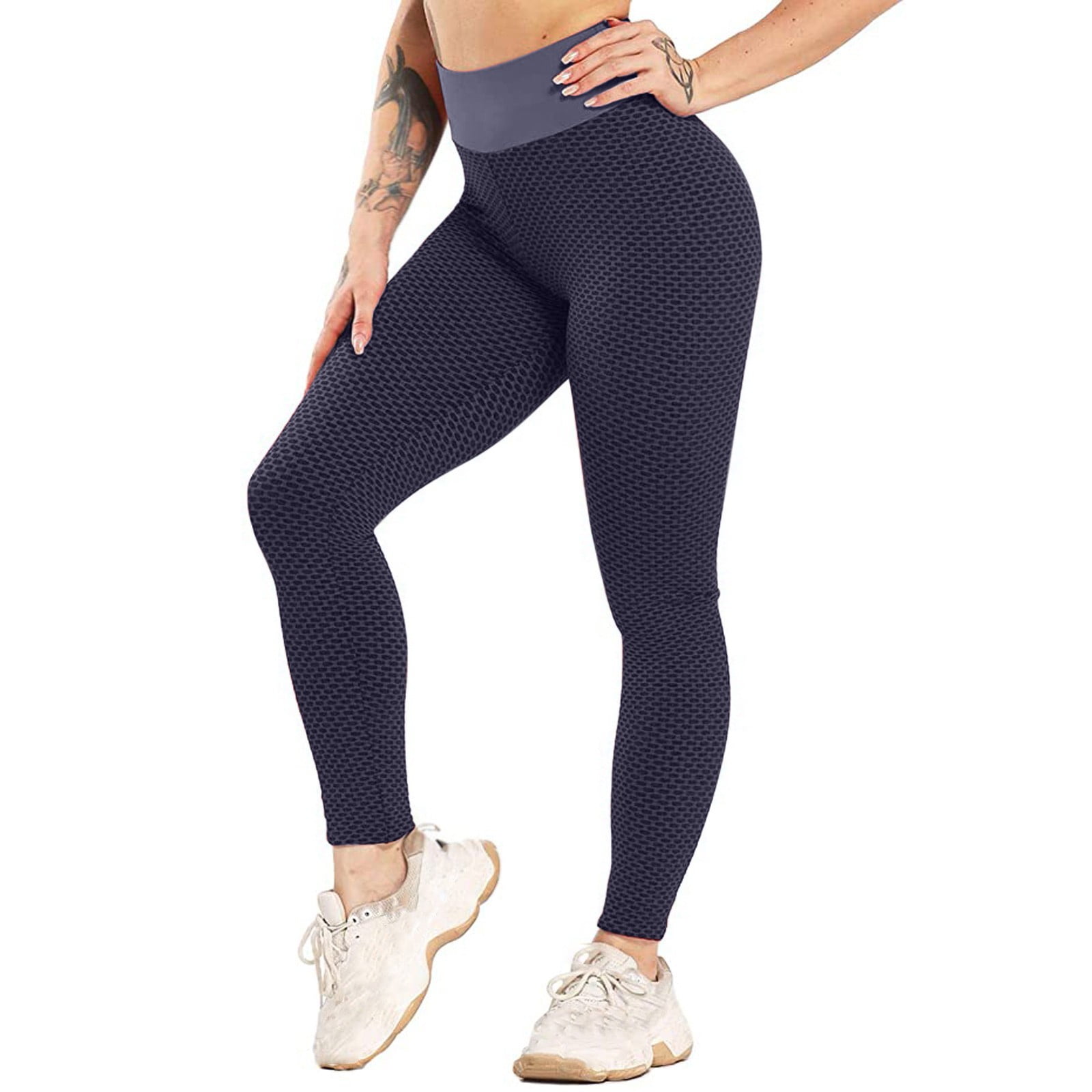 Buy YAMOM High Waist Butt Lifting Anti Cellulite Workout Leggings for Women  Yoga Pants Tummy Control Leggings Tight, Z - Blue, XX-Large at Amazon.in