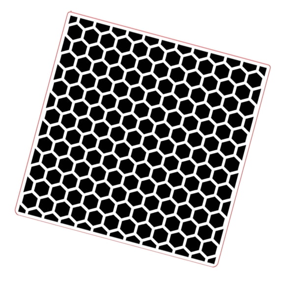 Honeycomb Textured Templates Embossing Stencils for Scrapbooking Art Craft