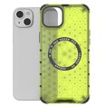 thumbnail image 1 of Honeycomb Transparent Case for iPhone 15, Compatible with MagSafe Accessories Wireless Charging Slim Anti-Scratch Shockproof Dual Layer Cover Case for iPhone 15 - Green, 1 of 8