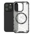 thumbnail image 1 of Honeycomb Transparent Case for iPhone 16, Compatible with MagSafe Accessories Wireless Charging Slim Anti-Scratch Shockproof Dual Layer Cover Case for iPhone 16 - White, 1 of 8