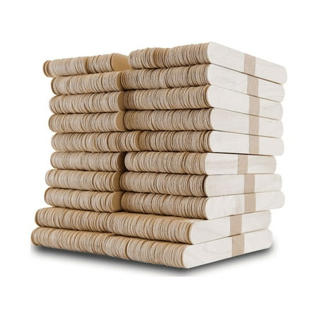 Honeycomb Wax Co. Large Wax Applicator Sticks, 100 Count (1000Count)