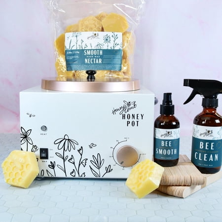 Honeycomb Wax Co. Pro Large Waxing Kit, All-Natural, 7Lb