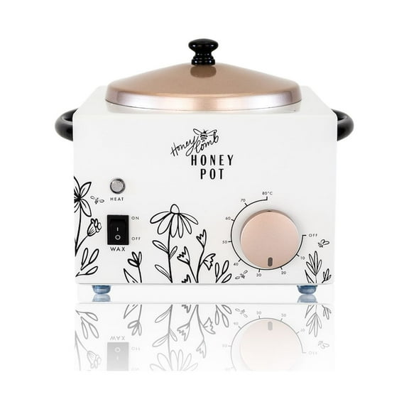 Honeycomb Wax Co. Pro Small Wax Warmer, Honey Pot, 1Lb