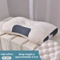 thumbnail image 1 of Honeycomb massage pillow pillow to protect cervical vertebra to help sleep home pillow core antibacterial and anti-mite, 1 of 13