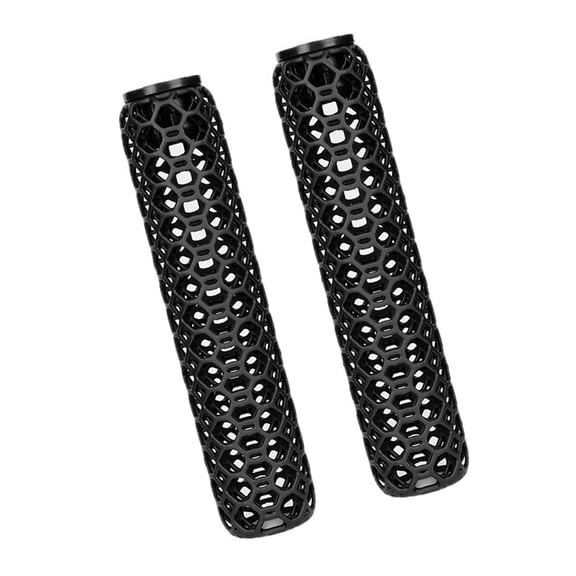 Honeycombed Bike Grip Ergonomic Design Lightweight Resin Anti-Slip Cycling Gear