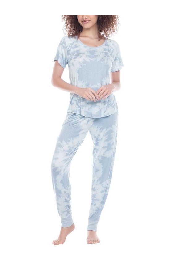 Ladies Spring Fling Jersey 2pc Pajama Set