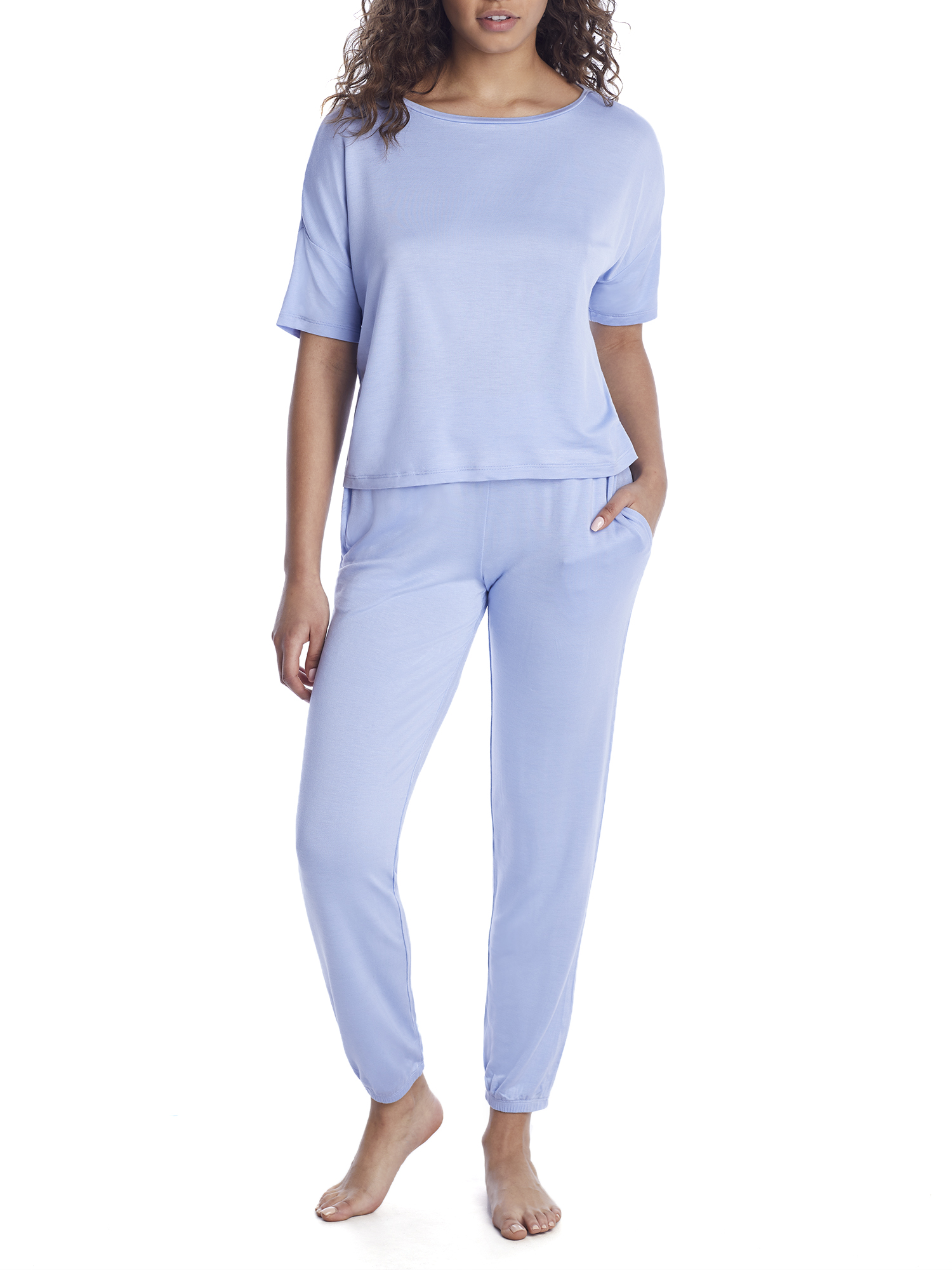 Honeydew Intimates Women's Sun Lover 2 Piece PJ Set (Cove, Large ...