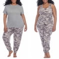 thumbnail image 1 of Honeydew Ladies' 3 Piece Lounge Set (Cinder Camo, X-Large), 1 of 1