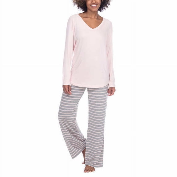 Honeydew Ladies' 3-piece PJ Set (Pink, Large)
