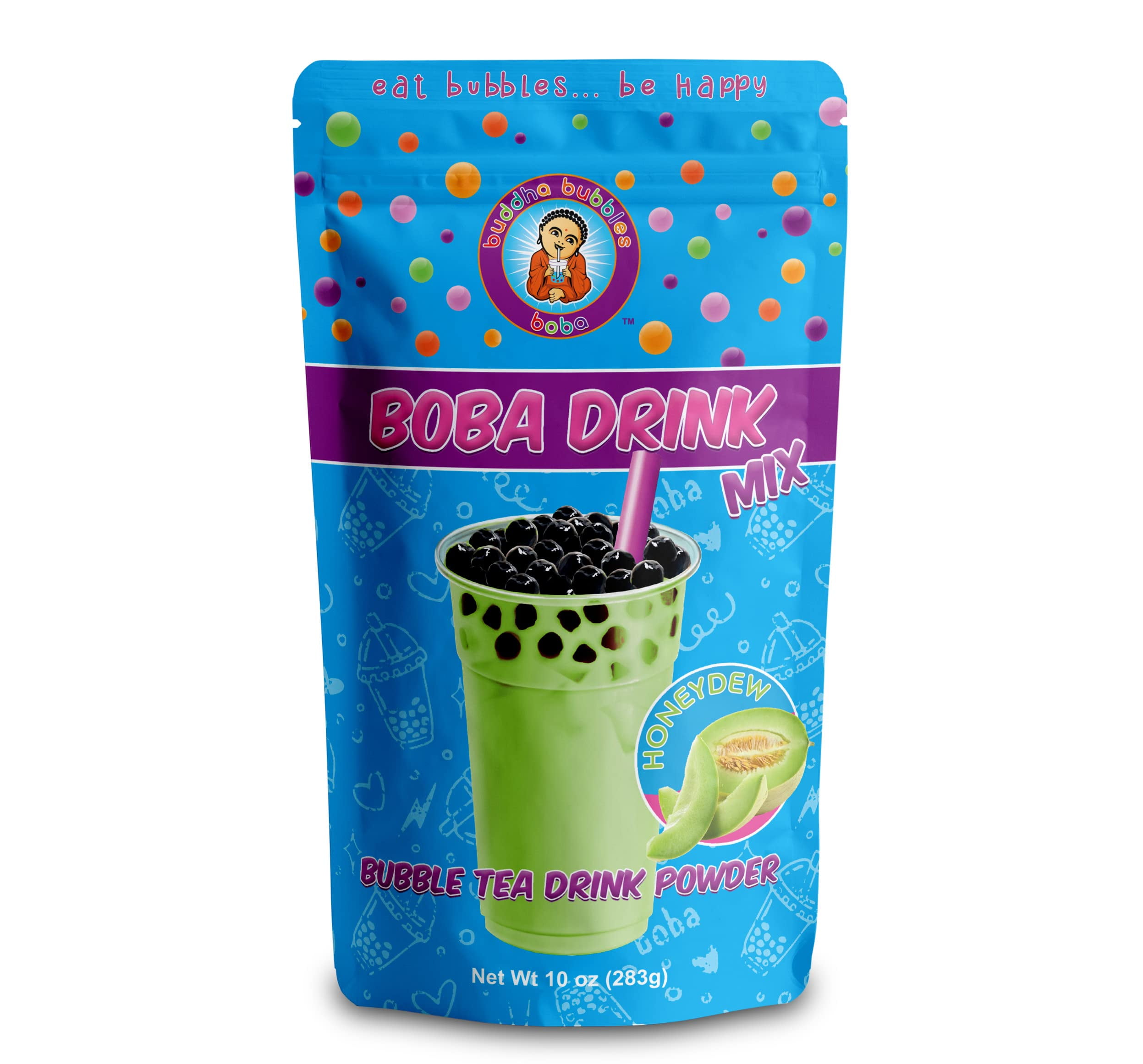 Honeydew Melon Boba / Bubble Tea Drink Mix By Buddha Bubbles Boba 10