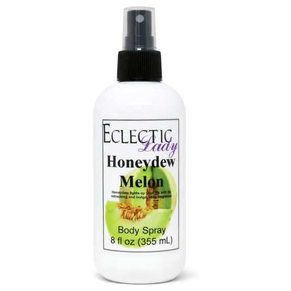 Honeydew Melon Body Spray, Eclectic Lady, Hydrating Mist, Unisex, 16 oz