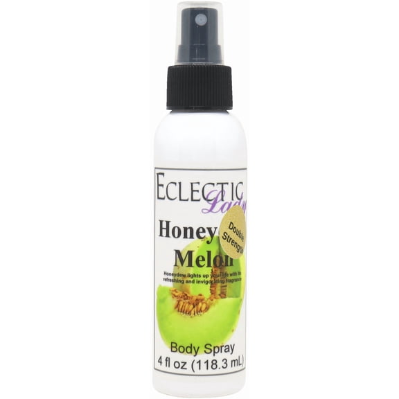 Honeydew Melon Body Spray, Eclectic Lady, Hydrating Mist, Unisex (Double Strength), 4 oz
