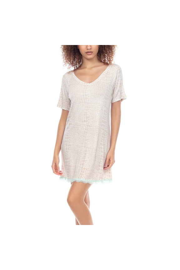 Honeydew Women's Classic Honeydew Sleepshirt with Lace Trim for No-Fuss Comfort