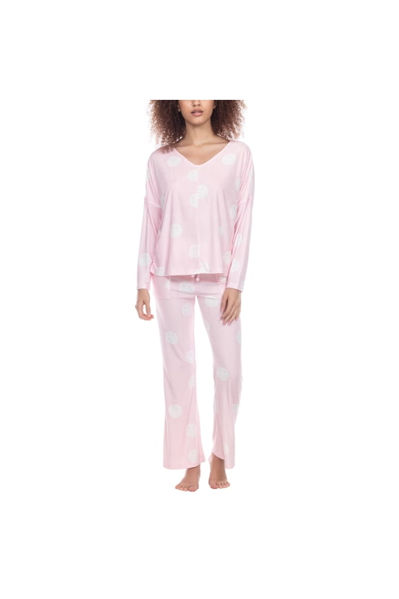 Honeydew Women's Dreamy Terry Cloth Wide V-Neck Sweatshirt for Effortless Style