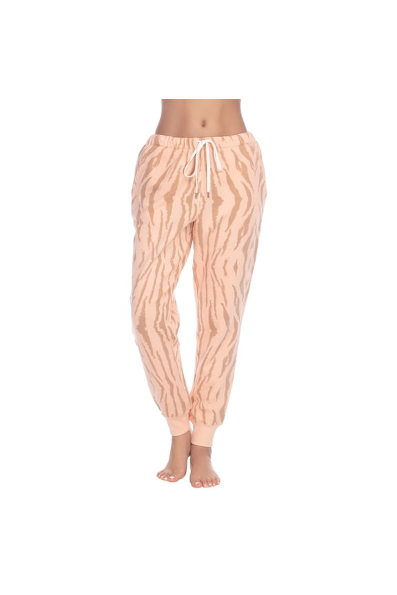 Honeydew Women's Eye-Catching Print French Terry Jogger for Casual Elegance